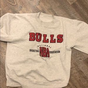 Long Sleeve Crew Neck Chicago Bulls